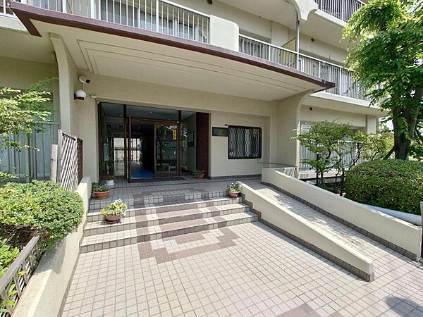 エントランスは、いつも綺麗にされてます！