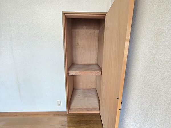 洋室6帖：スーツケースや季節家電などの大きな荷物もすっきり収納！