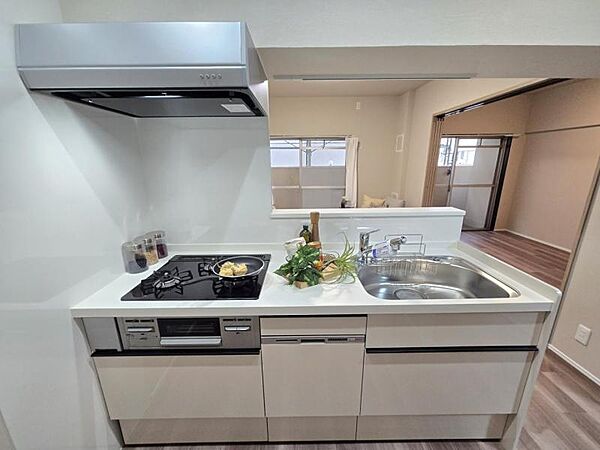 設備充実の使い勝手の良いキッチンで効率よくお料理ができます！