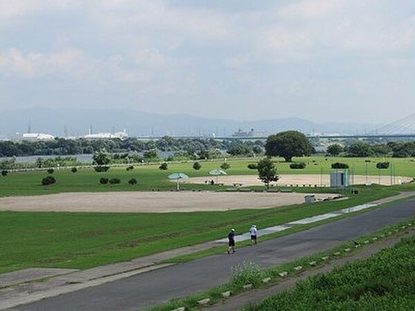 淀川河川公園　佐太西地区