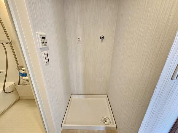 振動や水漏れ防止に有効な洗濯パンも設置済です！