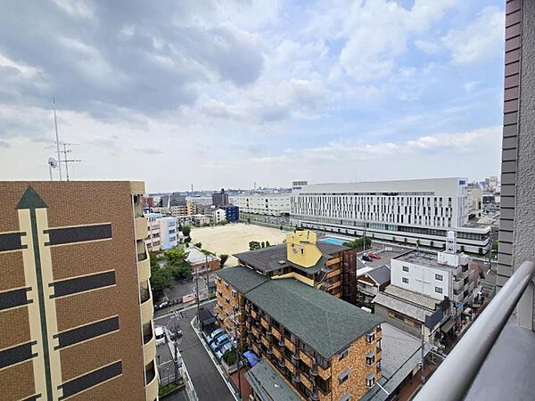 眺望良好！遠くまで見渡すことができますよ！