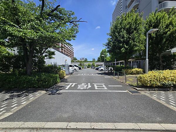 マンション駐車場出入口！チェーンゲートを完備！