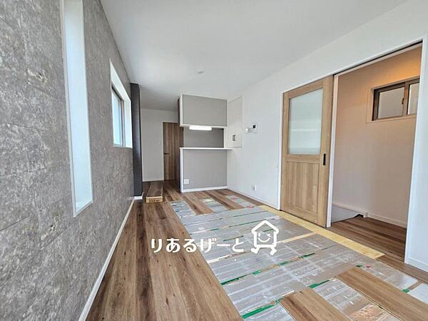 ＬＤＫ12．6帖：柔らかな印象のリビング！