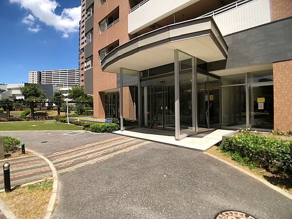 エントランスは、いつも綺麗にされてます！