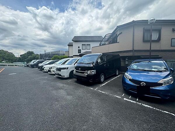 出し入れスムーズ平面式駐車場☆