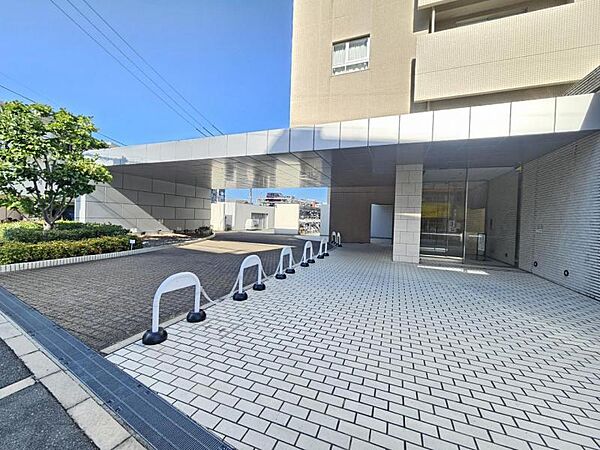しっかりと管理の行き届いたエントランス