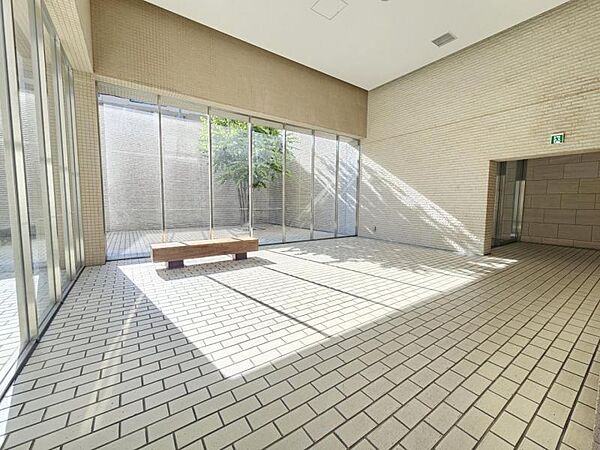 セキュリティがしっかりとしている共有部は安心ですね！