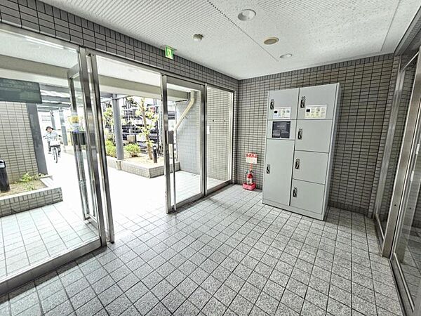 エントランスは、いつも綺麗にされてます！
