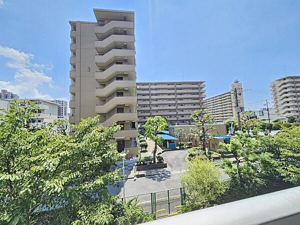 緑も豊かで気持ちの良い眺望！