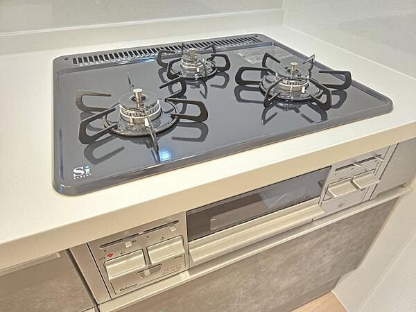 3口コンロでお料理の幅が広がりますね！