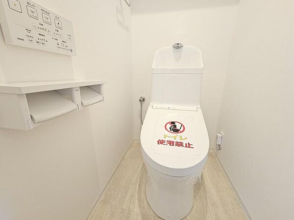 新しいトイレは清潔感があって気持ちいいですね♪
