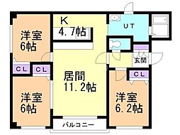 エスティハピネス 1階