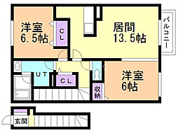 アルカンシエルA 2階/202