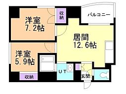 エンドレス26 2LDKの間取図画像