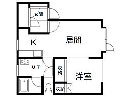グリーンヒル近文 1階