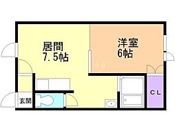 ヒノキ西4条 2階