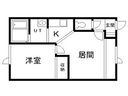 リバーハイツ5・1 2階