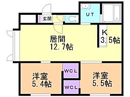 バス 道北バス末広1条2丁目下車 徒歩6分