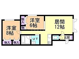 Ｃｏｌｏｒｓ　Ａ 1階/102