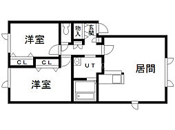 ル・ルージュ 2階