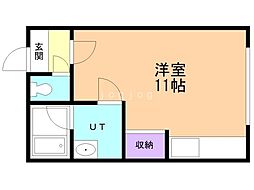 間取図画像 ワンルーム