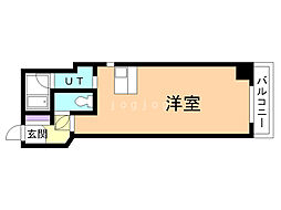 大成5・14ビル ワンルームの間取図画像