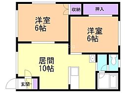 ライフほくもん16 2階