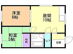 8・22コーポＭ　Ｂ 2階