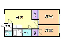 シャルム永山 2階