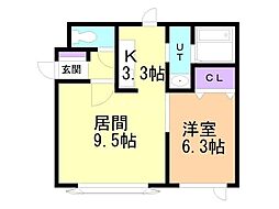 ジュネス　Ａ棟 1階