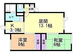 グランディールハウスＢ 1階