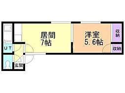 121ハイツＢ 2階