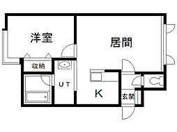 ルアン　Ａ棟 1階