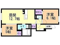 トアリスIII 1階/-