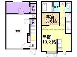 新築 FURANO resort WAKABA 1LDKの間取図画像