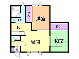 大町1・2ハイツ 2階
