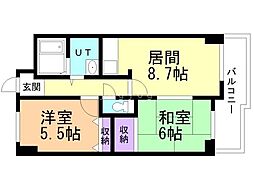 メセナ常磐 7階