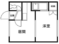 間取図画像 1DK