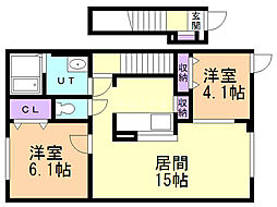 ベルメゾンＤ 2階