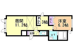 クレア豊岡 2階/201