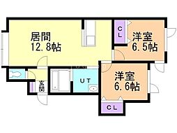 レーヴ春光 2階