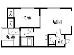 CHERRYMORE3 2LDKの間取図画像