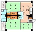 ビレッジハウス古賀1号棟1階4.4万円
