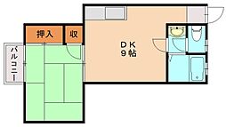 間取図画像 1DK
