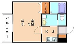 間取図画像 1K