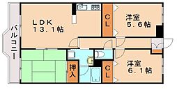 間取図画像 3LDK