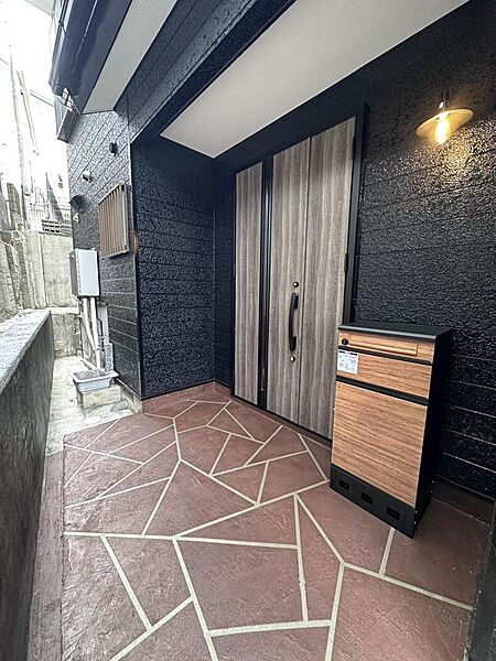 宅配BOX一体型ポストを設置
