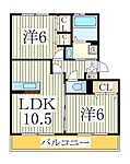 プリモ西白井　Ｄ棟のイメージ