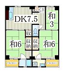 ビレッジハウス江戸川台3号棟のイメージ